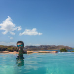 Ininfity pool at Lake Argyle Resort