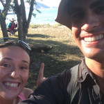 Obligatory elfie with one lazy Komodo