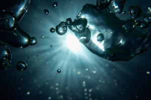 Bubbles pic! Such clear water